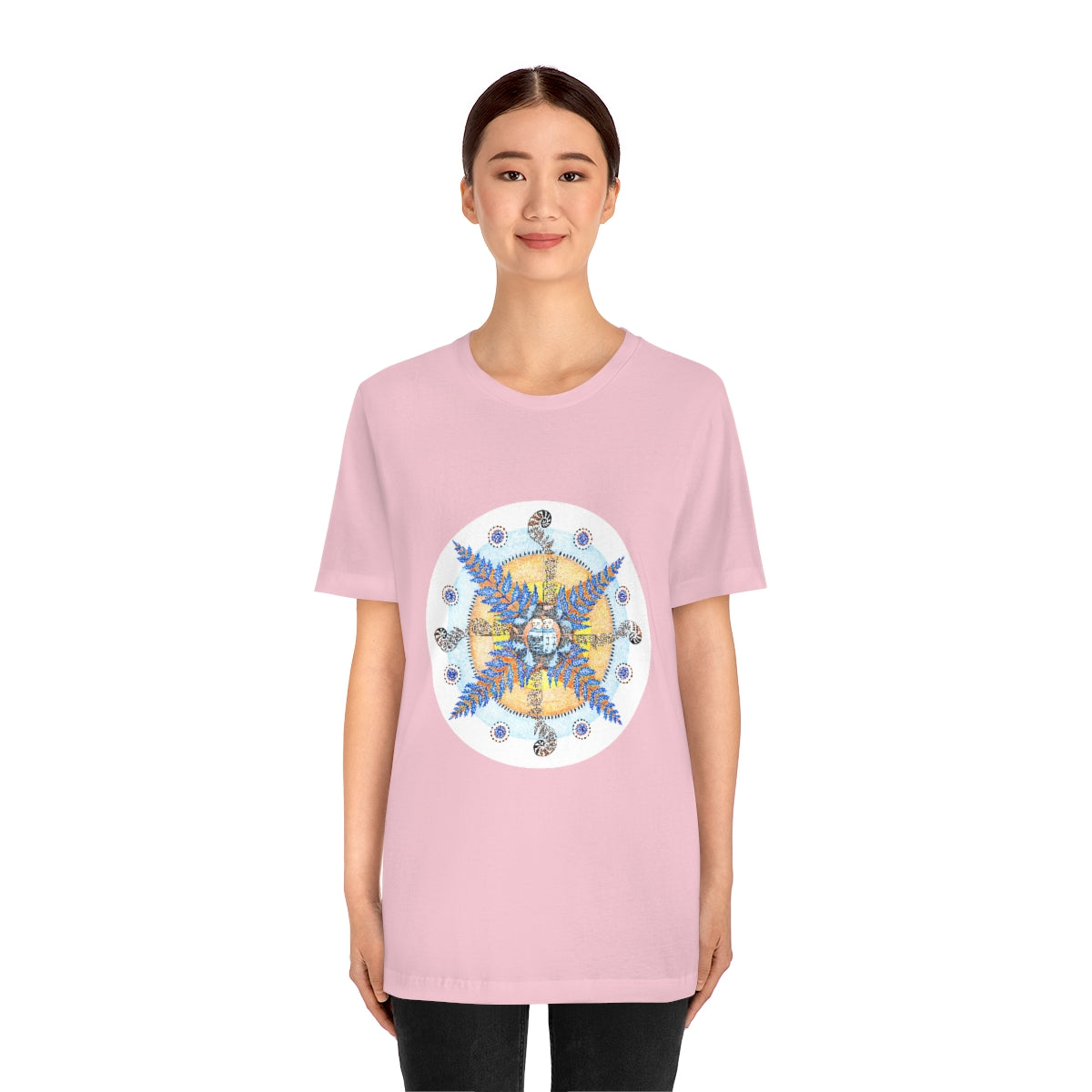 T Shirt (Lullaby of Fern Flower) Unisex Regular Fit