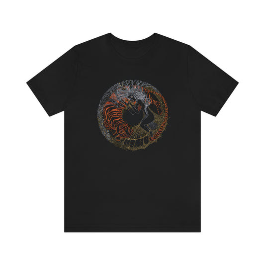 Chinese Zodiac Sign T Shirt (Tiger) Unisex Regular Fit