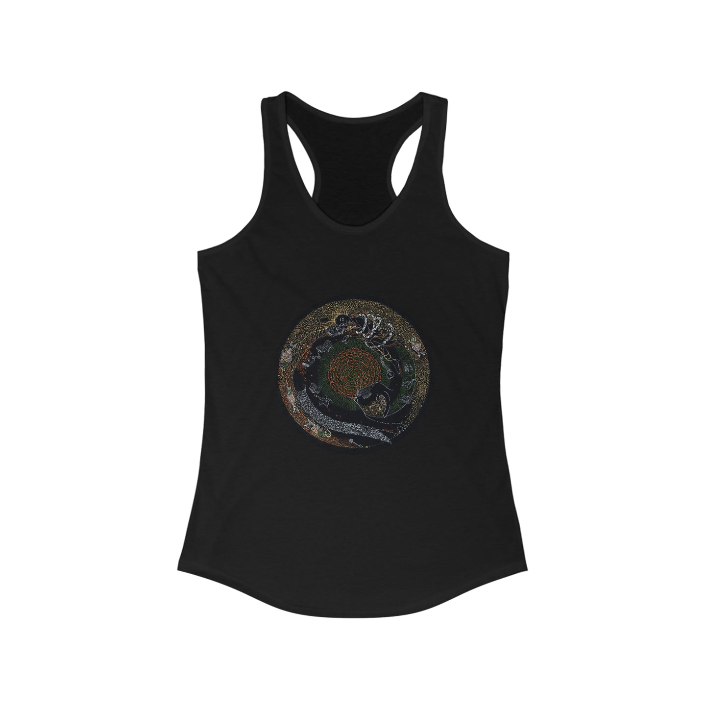 Chinese Zodiac Sign Tank Top (Cat)