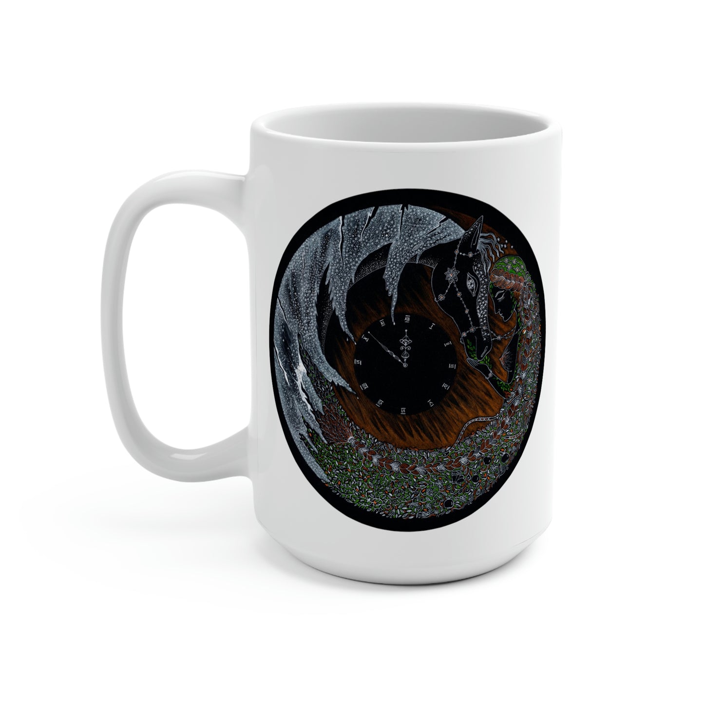 Chinese Zodiac Sign (Horse) Mug 15oz