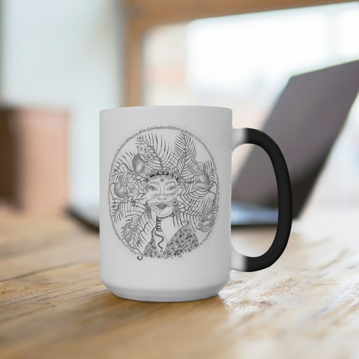 Chinese Zodiac Sign Color Changing Mug (Monkey) Limited Edition