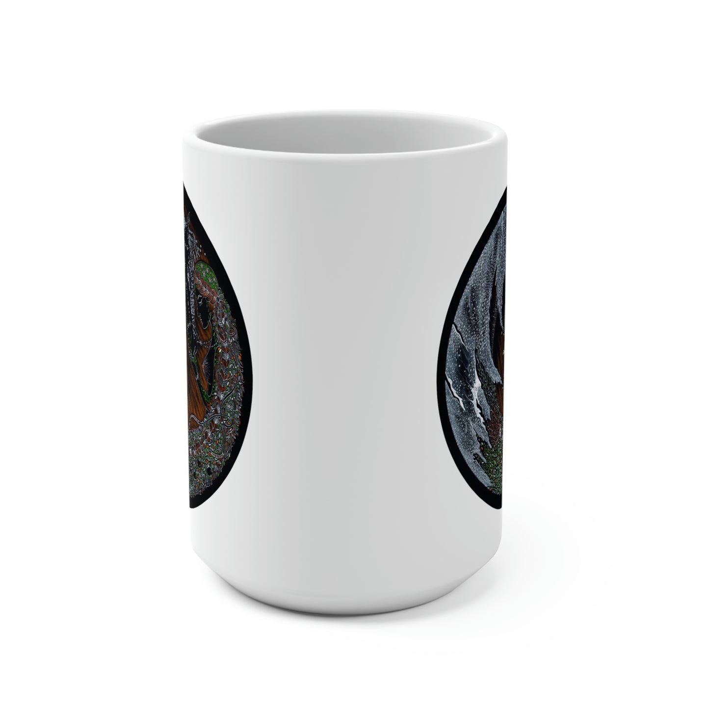 Chinese Zodiac Sign (Horse) Mug 15oz