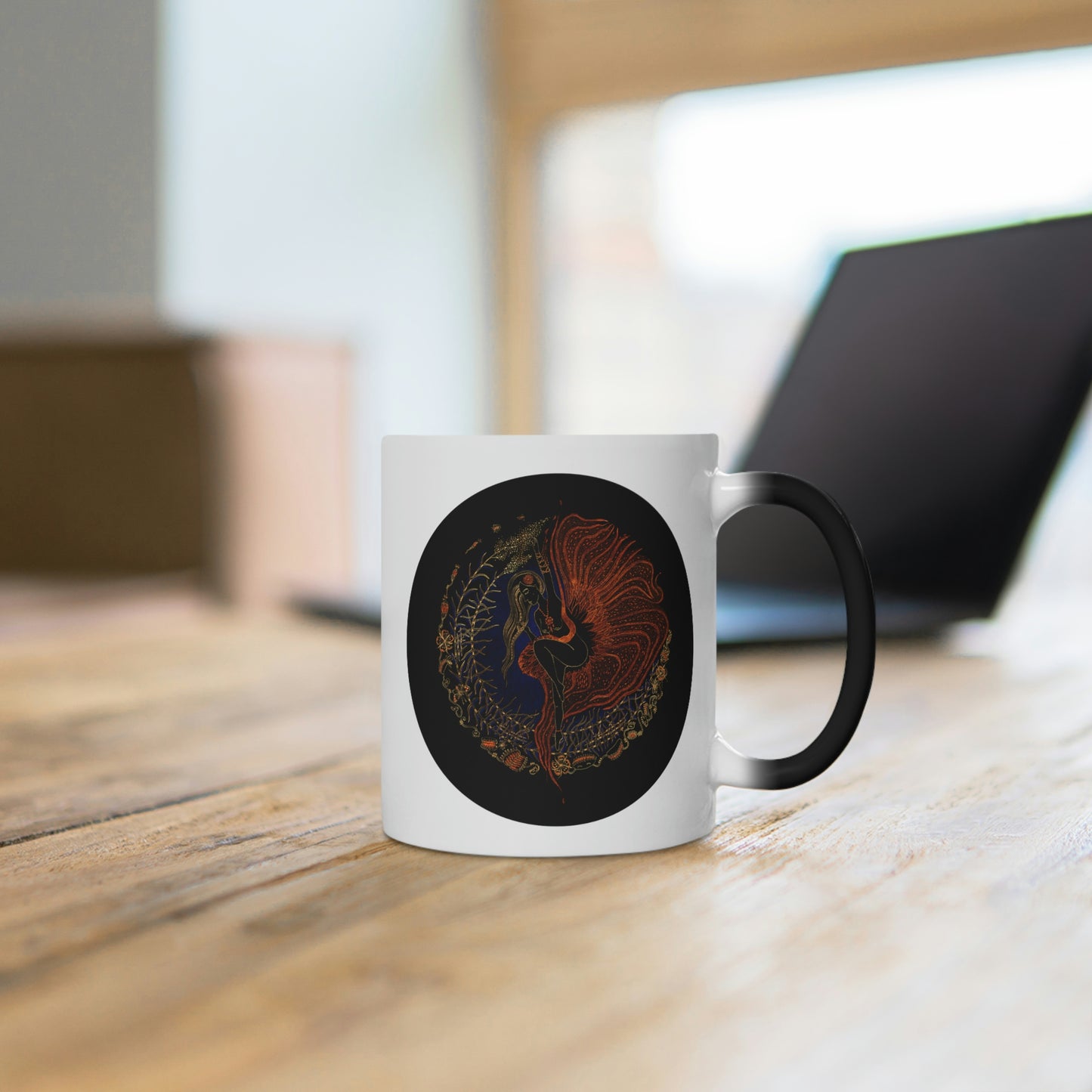 Chinese Zodiac Sign Color Changing Mug (Rooster)