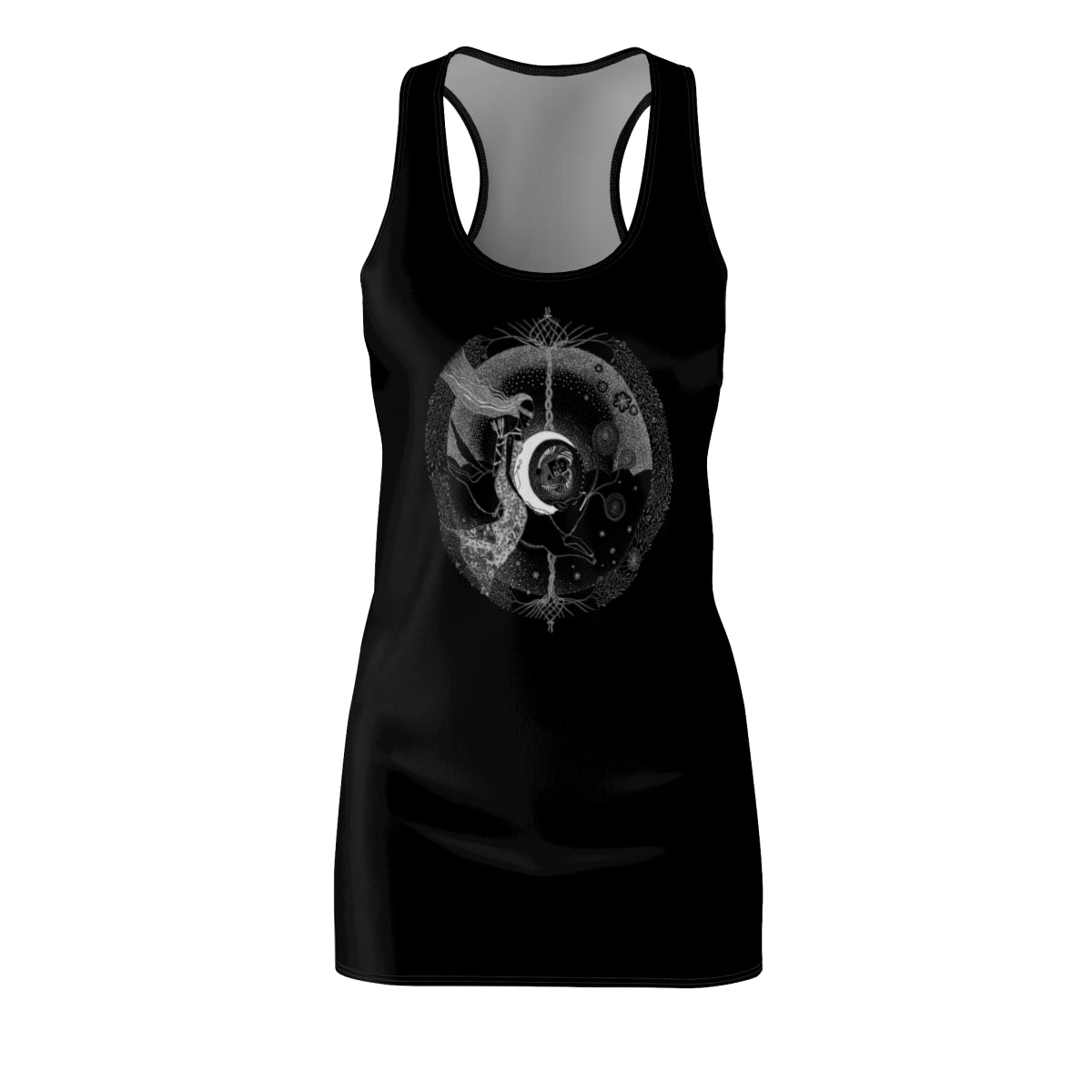 Zodiac Sign Dress Black (Sagittarius) Limited Edition