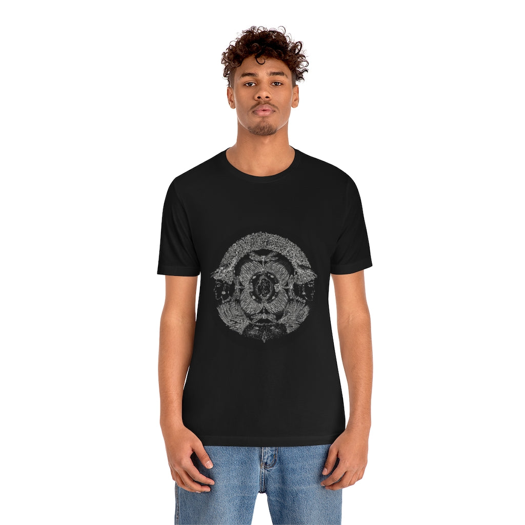 Zodiac Sign T Shirt Black (Cancer) Men Edition