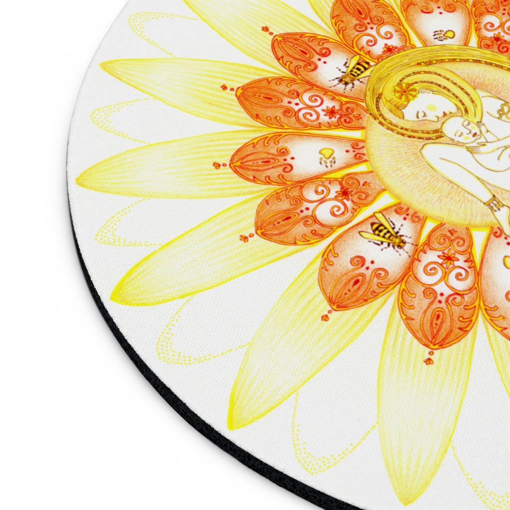 Zodiac Sign Mouse Pad (Leo)