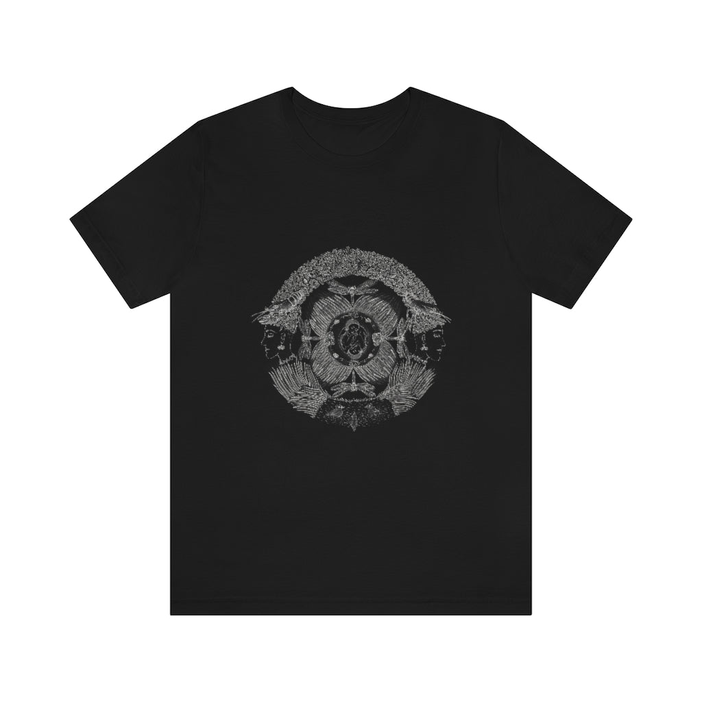 Zodiac Sign T Shirt Black (Cancer) Men Edition