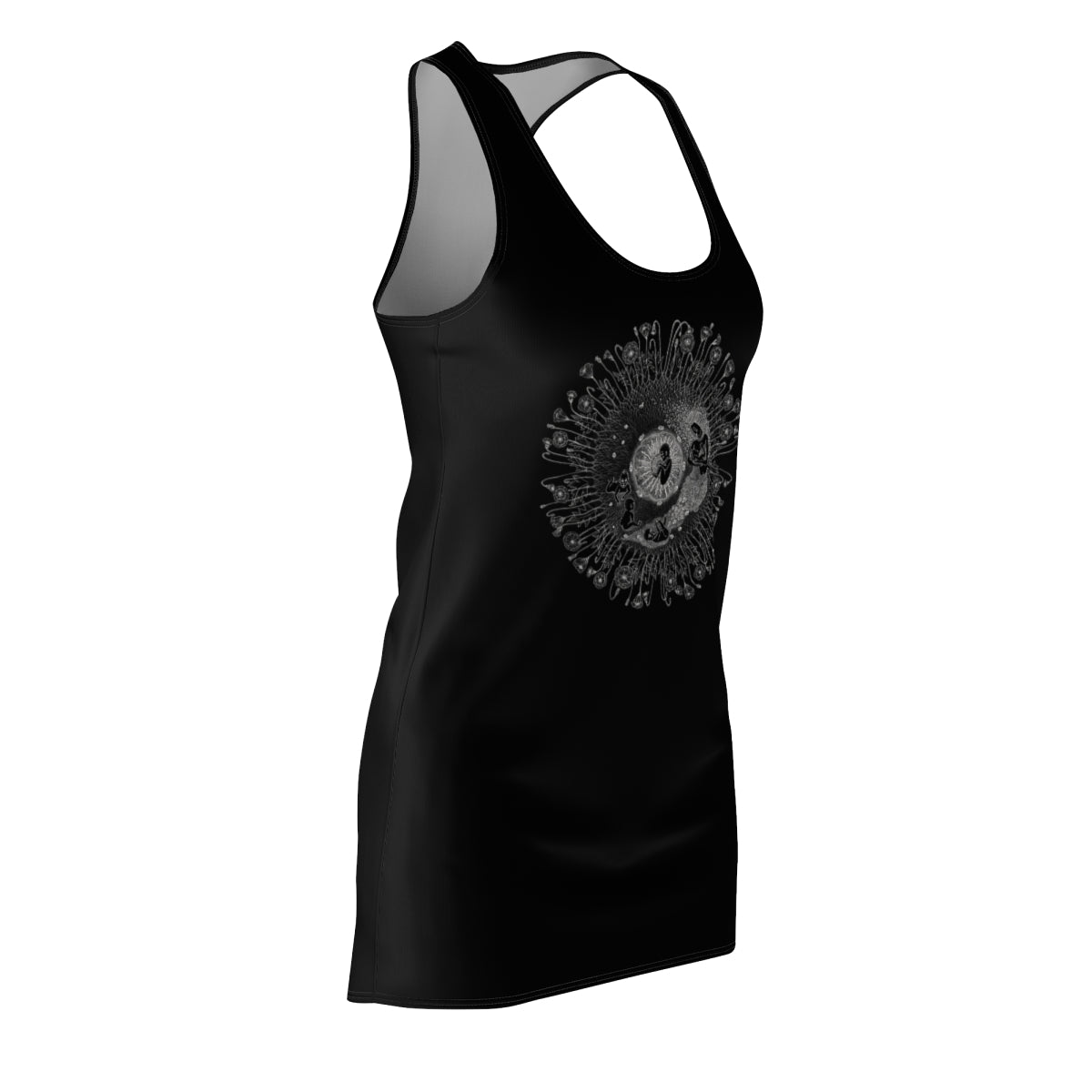 Zodiac Sign Dress Black (Virgo) Limited Edition