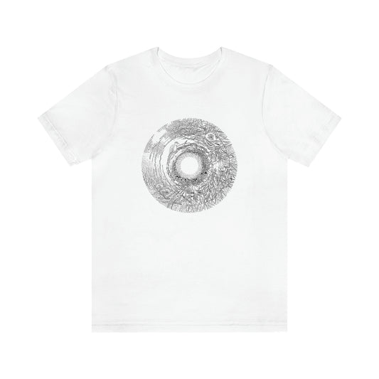 Art T Shirt (Birds) Unisex Regular Fit White