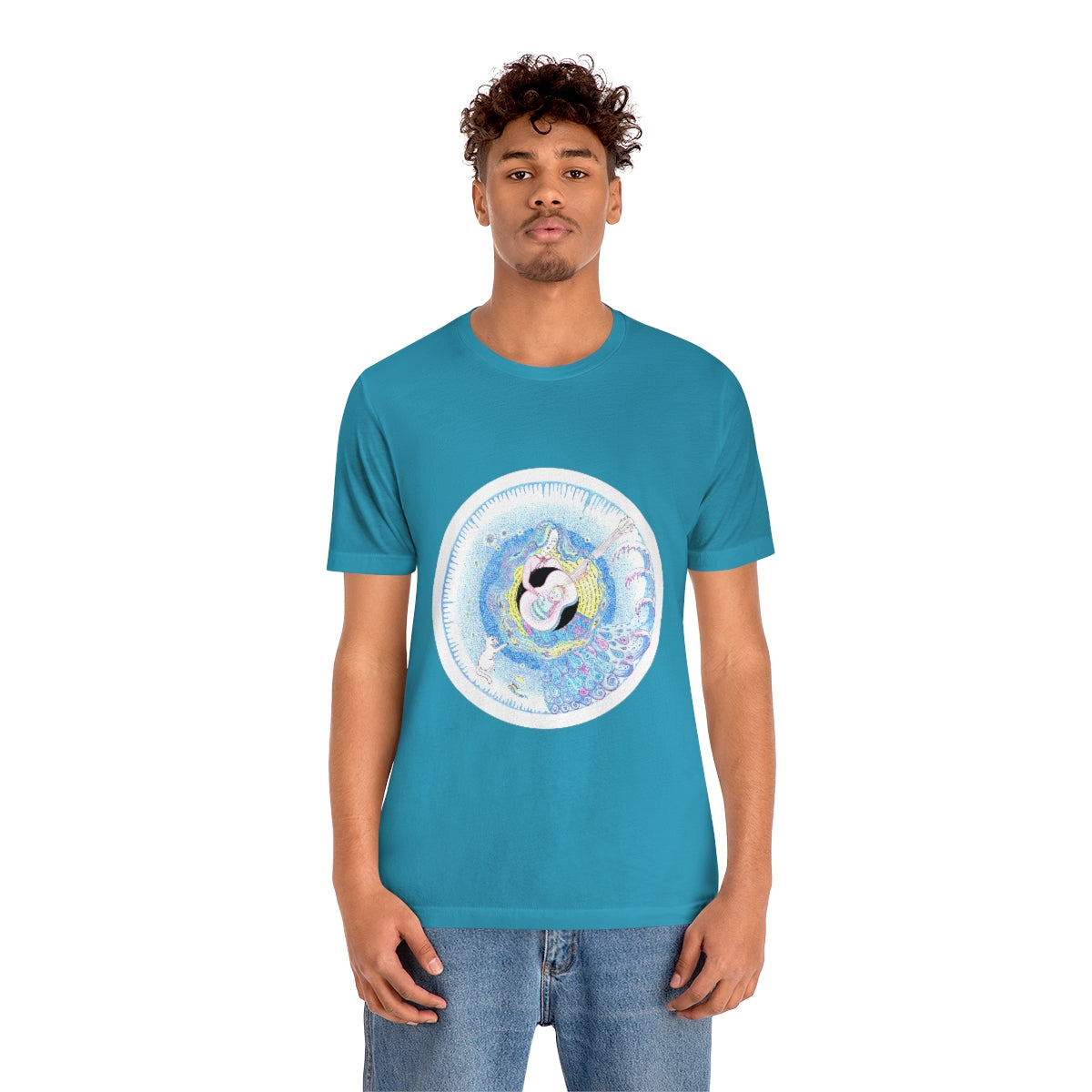 Zodiac Sign T Shirt (Aquarius) Unisex Regular Fit