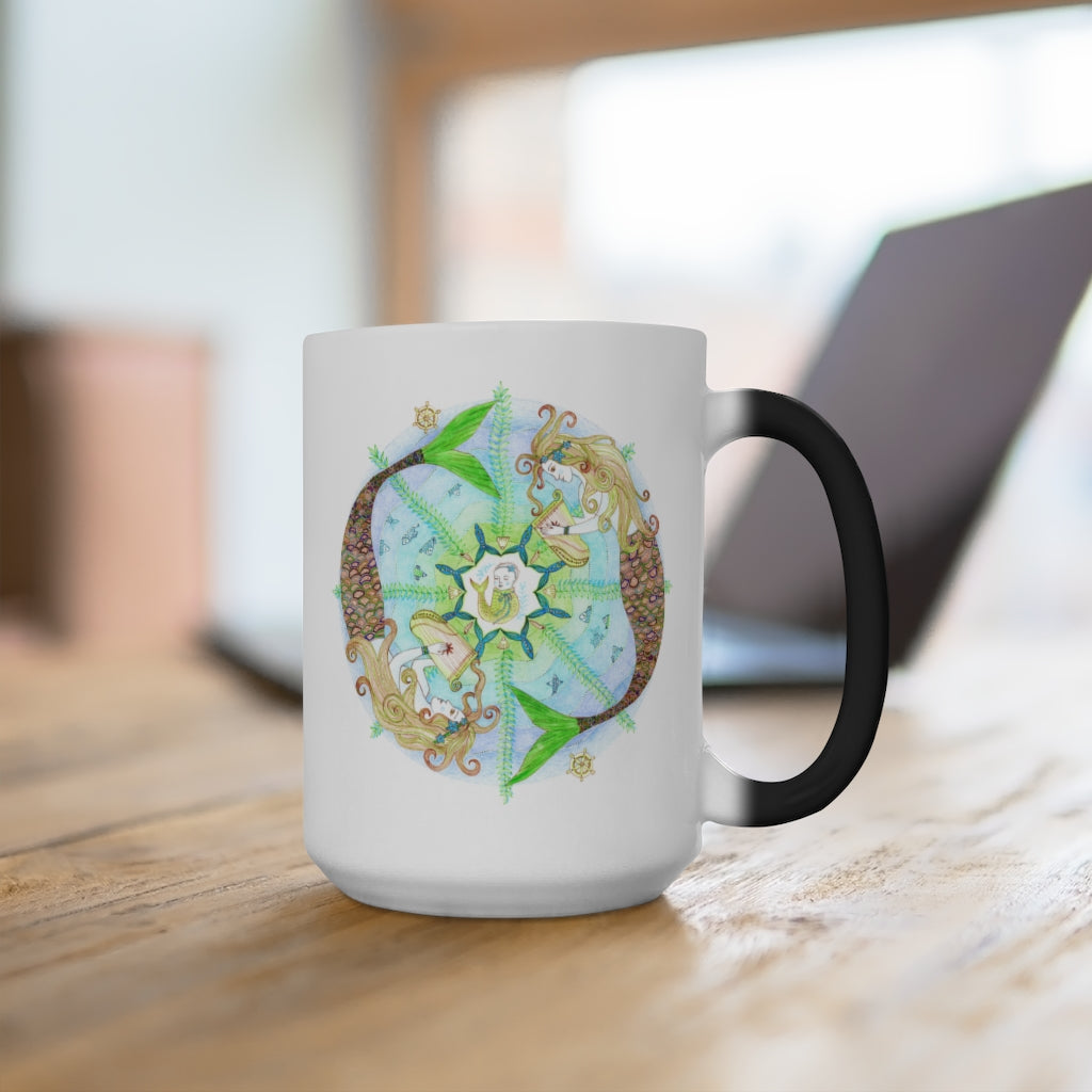 Zodiac Sign Color Changing Mug (Pisces)